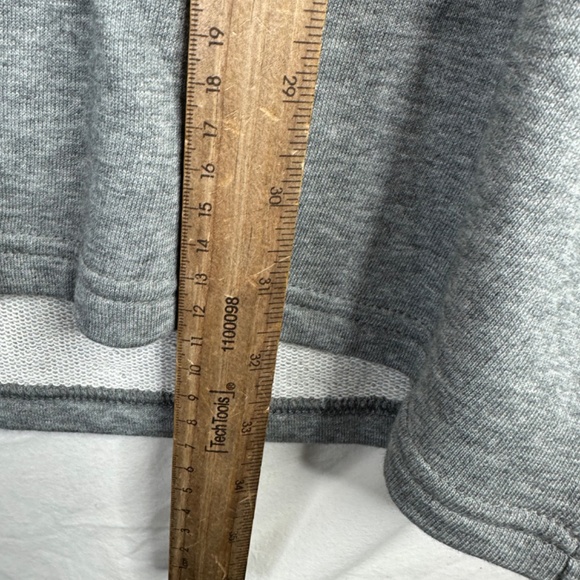 Puma Women's Heather Glam Oversized Hooded‎ Gray Dress Size Medium - Picture 7 of 9